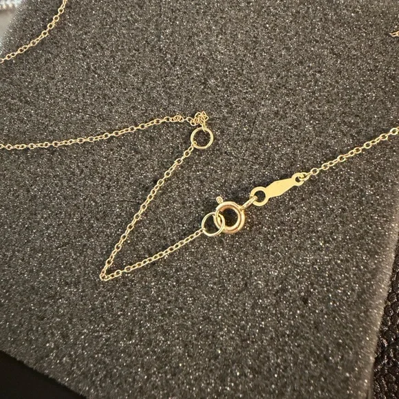Catbird Diamond Pinprick Necklace - Gold Necklace with Sparkling Pendant - Picture 6 of 6